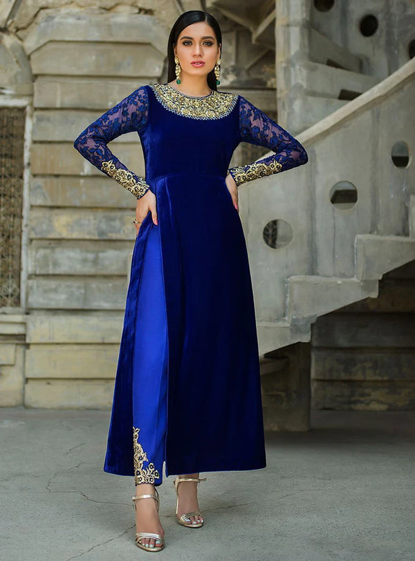 Zainab Chottani | Semi-Formals | Viva La Cobalt - House of Ayeza