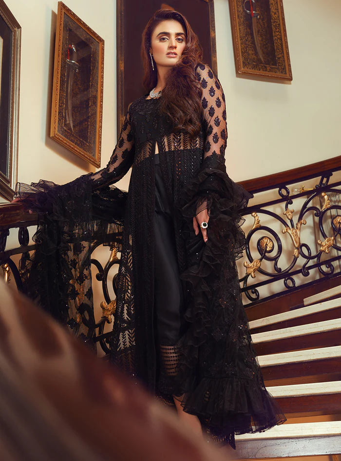 Zainab Chottani | Semi-Formals | Black Storm - House of Ayeza