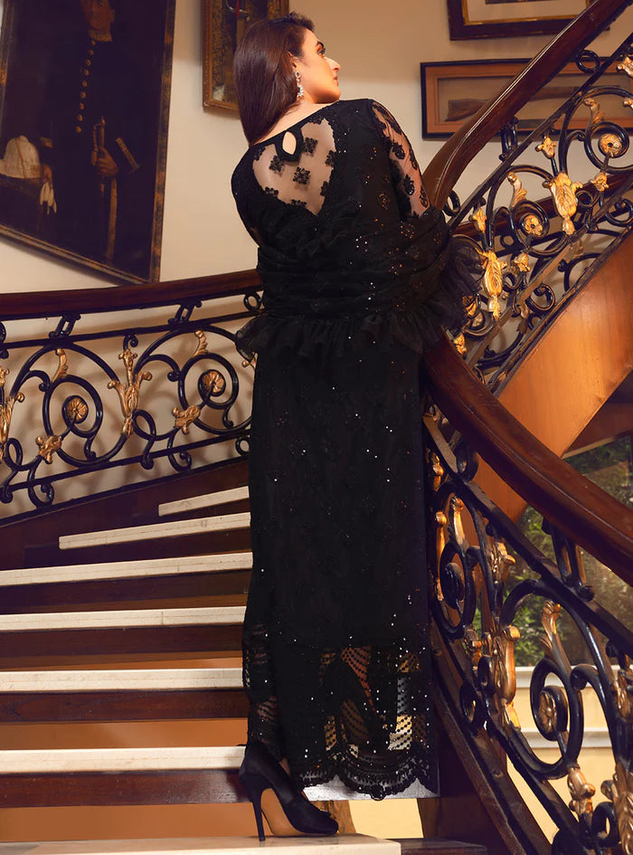 Zainab Chottani | Semi-Formals | Black Storm - House of Ayeza