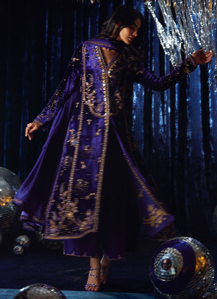 Farah Talib Aziz | Luxe Pret | Tahlia Shirt And Dupatta - House of Ayeza