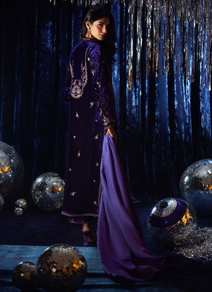 Farah Talib Aziz | Luxe Pret | Tahlia Shirt And Dupatta - House of Ayeza