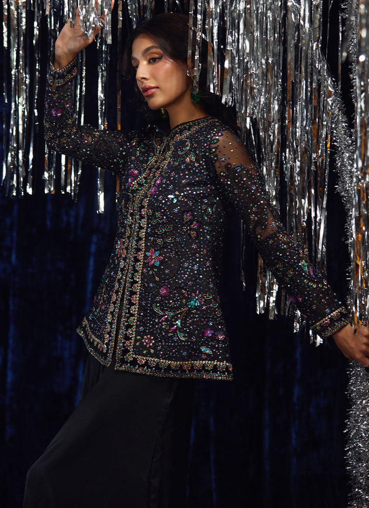 Farah Talib Aziz | Luxe Pret | Lumi Organza Jacket - House of Ayeza