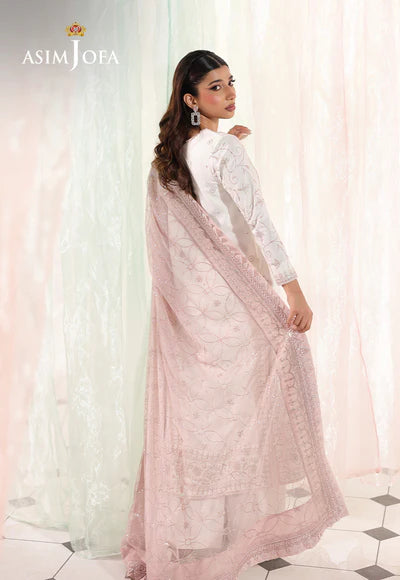 Asim Jofa | En Vogue | AJUEV-17 EMBROIDERED SLUB - House of Ayeza