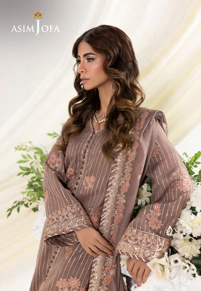 Asim Jofa | Izel | AJIZL-20 EMBROIDERED PAPER COTTON 3 PCS - House of Ayeza