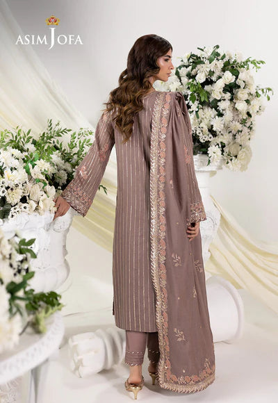 Asim Jofa | Izel | AJIZL-20 EMBROIDERED PAPER COTTON 3 PCS - House of Ayeza