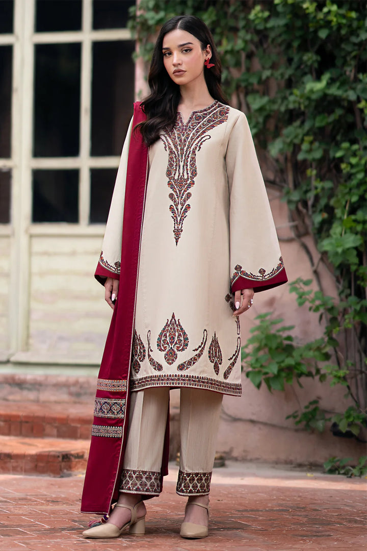 Jazmin | EMBROIDERED KHADDAR | UW-0073 - House of Ayeza