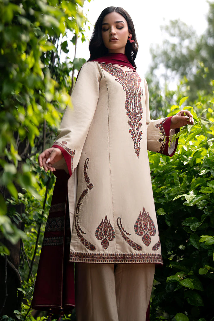 Jazmin | EMBROIDERED KHADDAR | UW-0073 - House of Ayeza