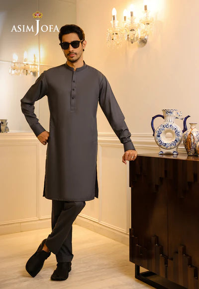 Asim Jofa | Menswear New In | AJMKT-03 STITCHED 2PC - House of Ayeza
