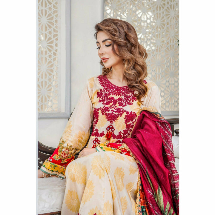 A-Meenah | Lawn Eid Edit 22 | AL22-02 - House of Faiza