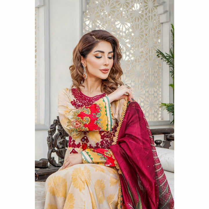 A-Meenah | Lawn Eid Edit 22 | AL22-02 - House of Faiza