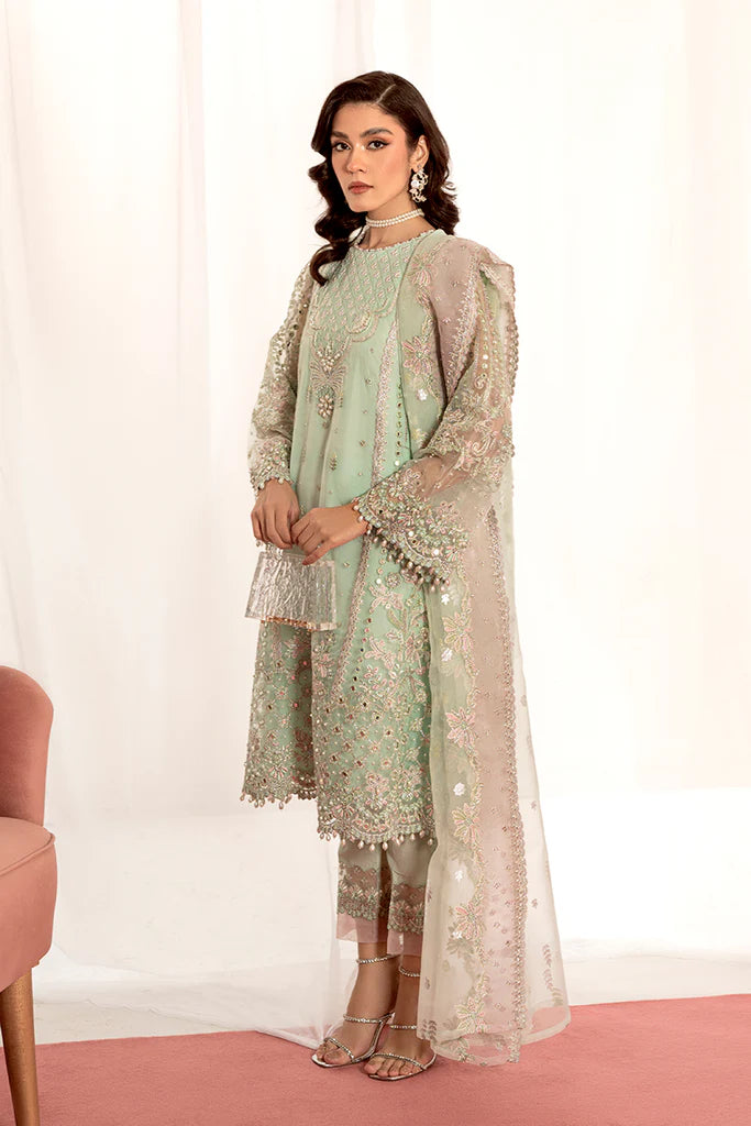 Cross Stitch | DASTOOR-3PC | EMBROIDERED LUXURY PRET