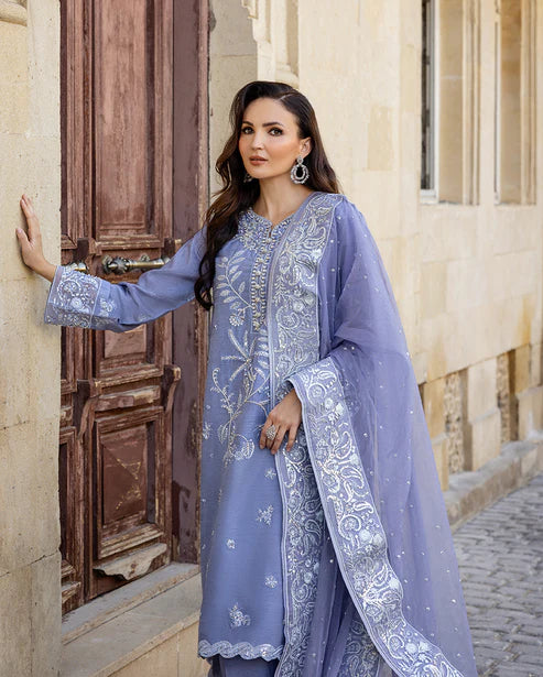 Mushq | Celestine | The Silk Saga'25 | Sienna Mist - House of Ayeza