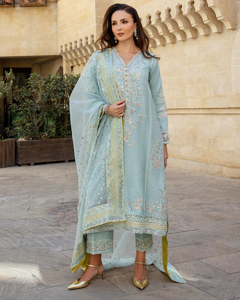 Mushq | Celestine | The Silk Saga'25 | Voilet Dawn - House of Ayeza