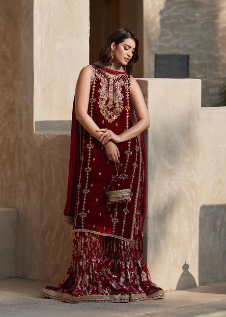 Kanwal Malik | Laira Luxury Pret'24 | Aline - House of Ayeza