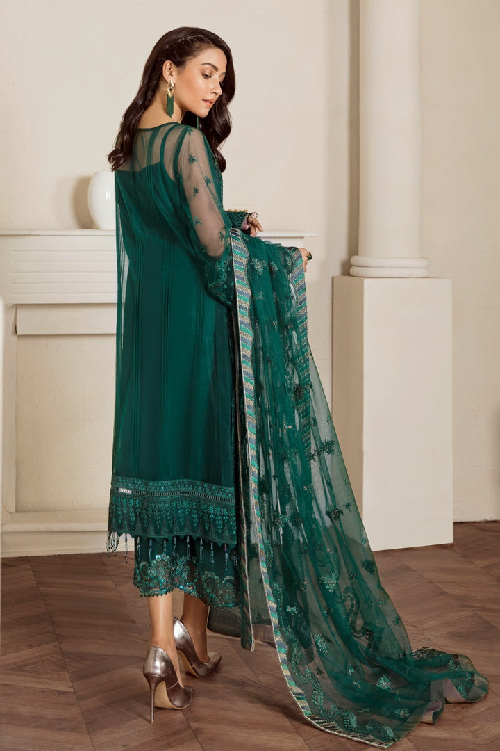 Baroque | Formals | EMBROIDERED NET UF-33 - House of Ayeza