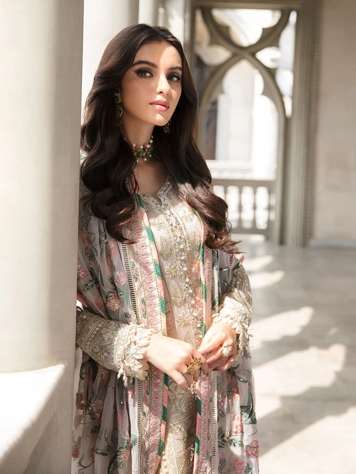 Gulaal | Embroidered Chiffon Eid '23 | 03 Cemile - House of Ayeza