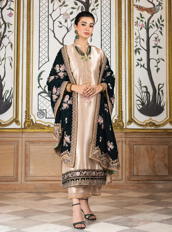 Zainab Chottani | Stitched Velvet 24 | Sarwana - House of Ayeza