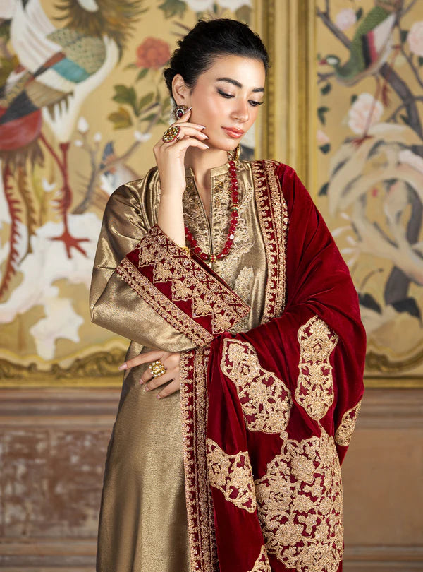 Zainab Chottani | Stitched Velvet 24 | Zerlin - House of Ayeza