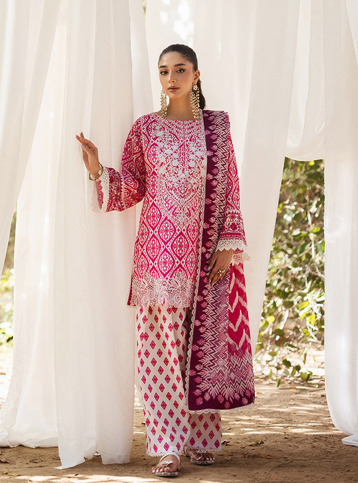 Zainab Chottani | Tahra Lawn '24 | LEENA - D 4B - House of Ayeza