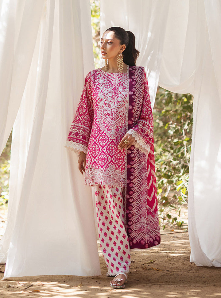 Zainab Chottani | Tahra Lawn '24 | LEENA - D 4B - House of Ayeza