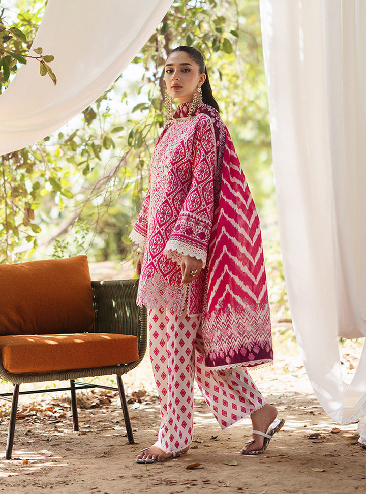 Zainab Chottani | Tahra Lawn '24 | LEENA - D 4B - House of Ayeza