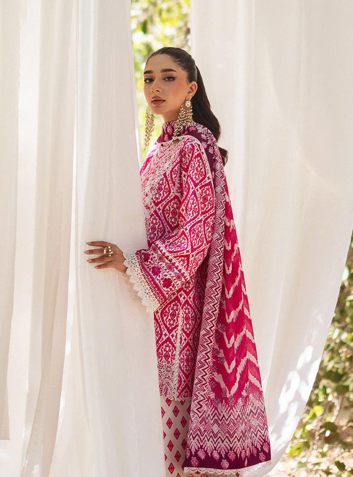 Zainab Chottani | Tahra Lawn '24 | LEENA - D 4B - House of Ayeza