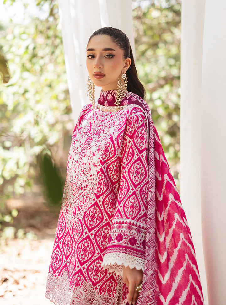 Zainab Chottani | Tahra Lawn '24 | LEENA - D 4B - House of Ayeza