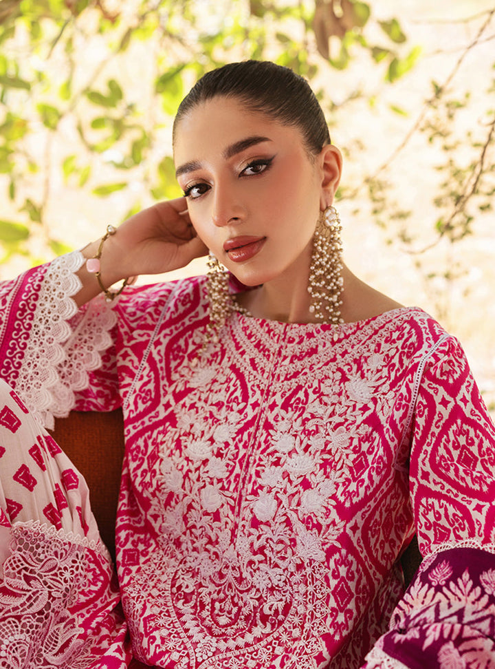 Zainab Chottani | Tahra Lawn '24 | LEENA - D 4B - House of Ayeza