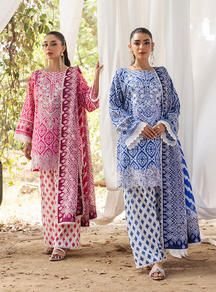 Zainab Chottani | Tahra Lawn '24 | LEENA - D 4B - House of Ayeza