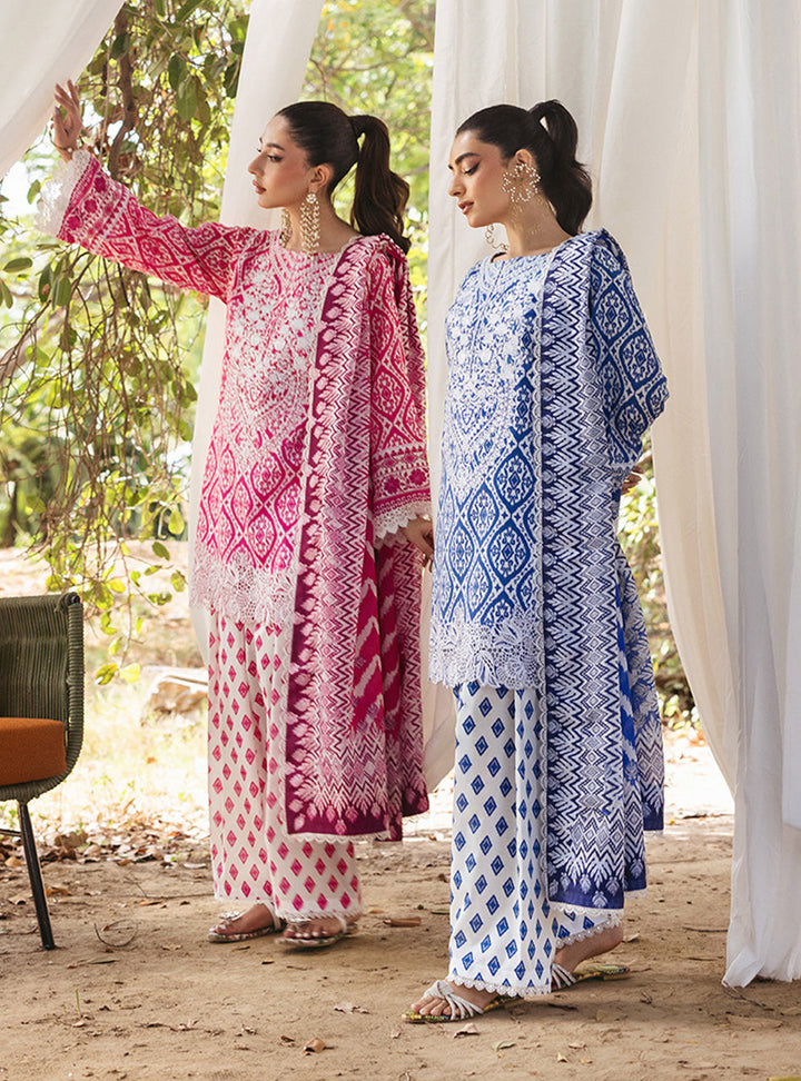 Zainab Chottani | Tahra Lawn '24 | LEENA - D 4B - House of Ayeza