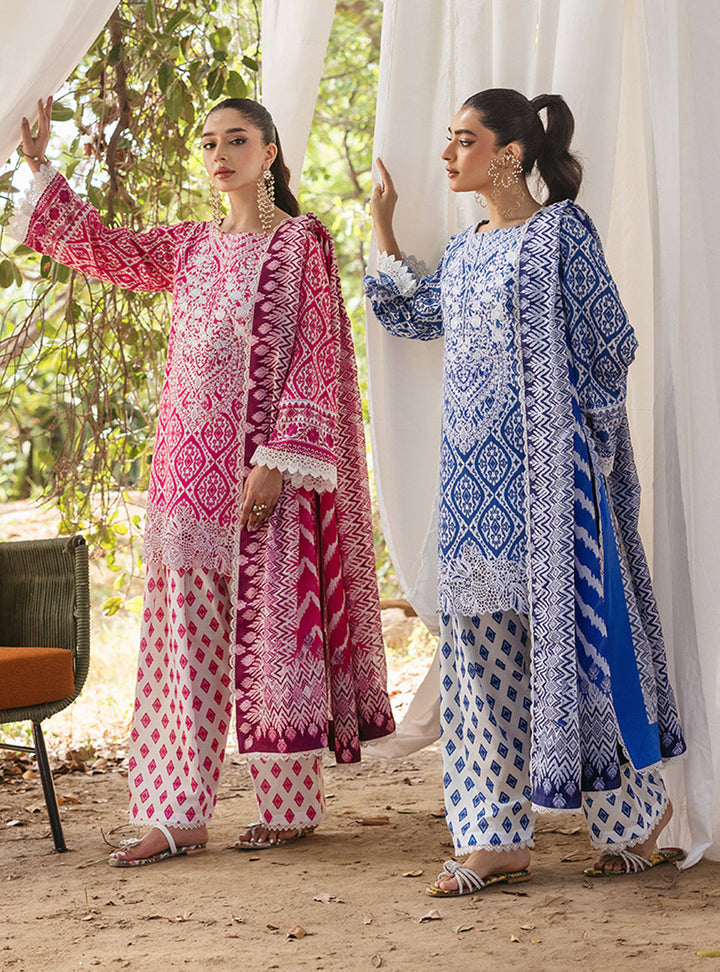 Zainab Chottani | Tahra Lawn '24 | LEENA - D 4B - House of Ayeza