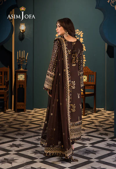 Asim Jofa | Uraan | EMBROIDERED LAWN 3 PCS | AJFI-04 - House of Ayeza