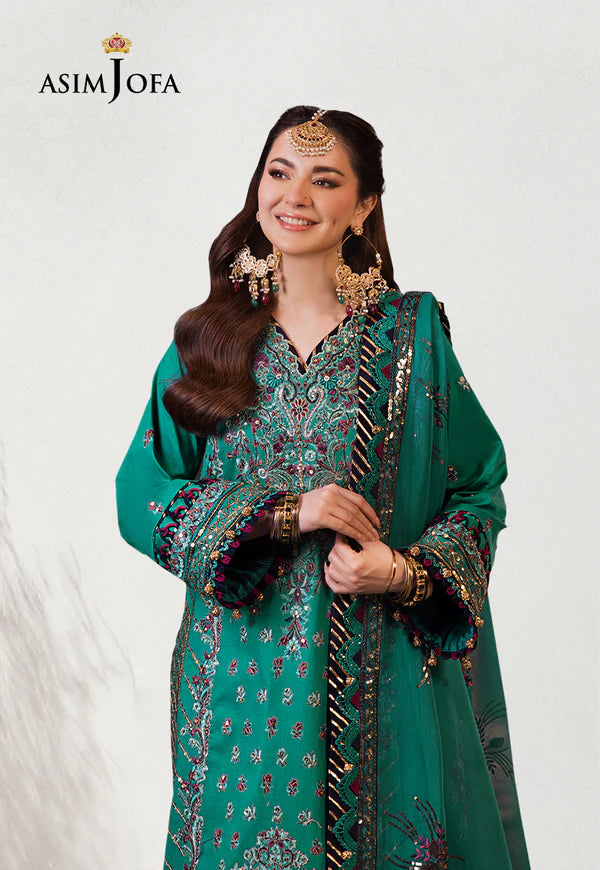 Asim Jofa | Festive Edit | AJFILE-20 CAMBRIC 3 PCS - House of Ayeza