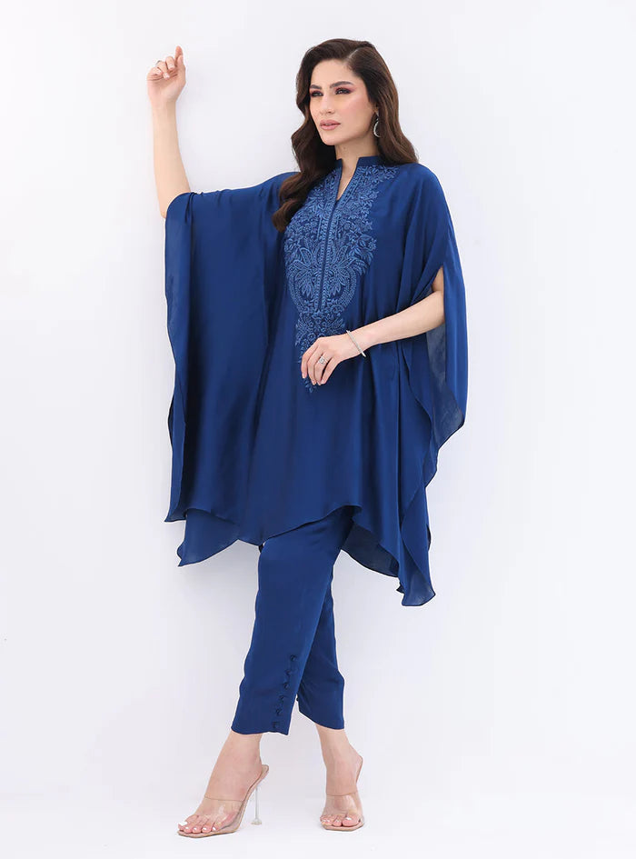 Zainab Chottani | Navy Cascade