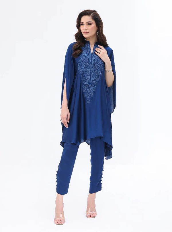 Zainab Chottani | Navy Cascade