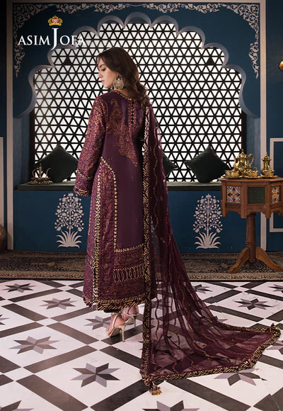 Asim Jofa | Uraan | EMBROIDERED LAWN 3 PCS | AJFI-06 - House of Ayeza