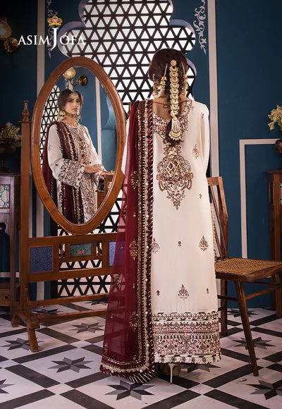 Asim Jofa | Uraan | EMBROIDERED LAWN 3 PCS | AJFI-13 - House of Ayeza