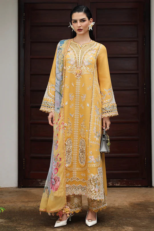 Qalamkar | Qline Linen 2025 | KL-06 GLEAM - House of Ayeza