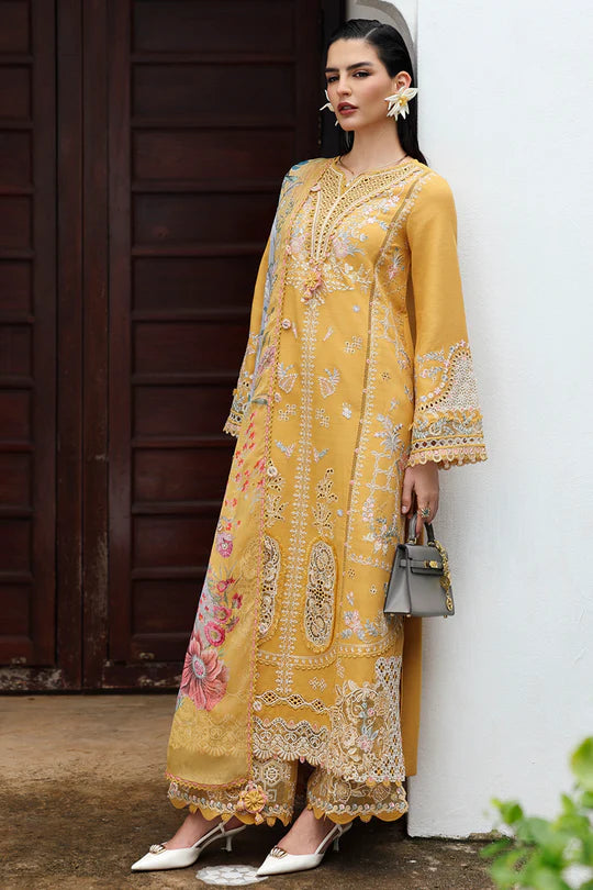 Qalamkar | Qline Linen 2025 | KL-06 GLEAM - House of Ayeza