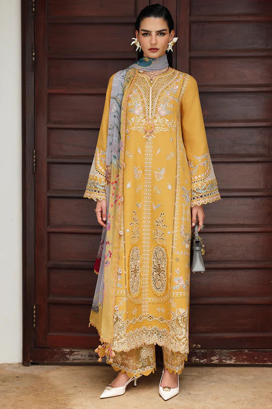 Qalamkar | Qline Linen 2025 | KL-06 GLEAM - House of Ayeza