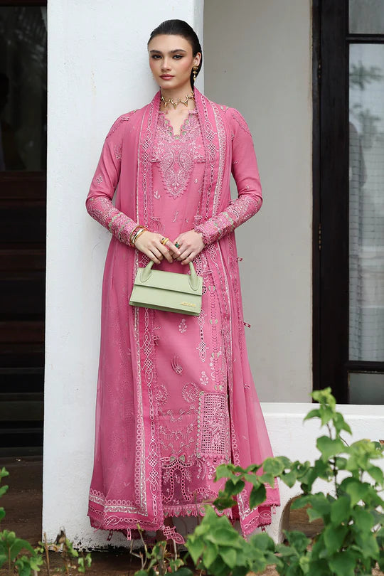 Qalamkar | Qline Linen 2025 | KL-04 BLOOM - House of Ayeza