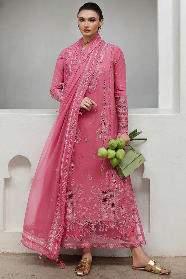 Qalamkar | Qline Linen 2025 | KL-04 BLOOM - House of Ayeza