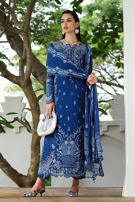 Qalamkar | Qline Linen 2025 | KL-03 ECLIPSE - House of Ayeza