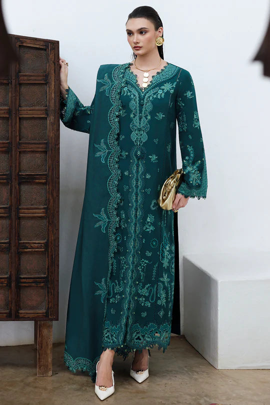 Qalamkar | Qline Linen 2025 | KL-11 MEADOW - House of Ayeza