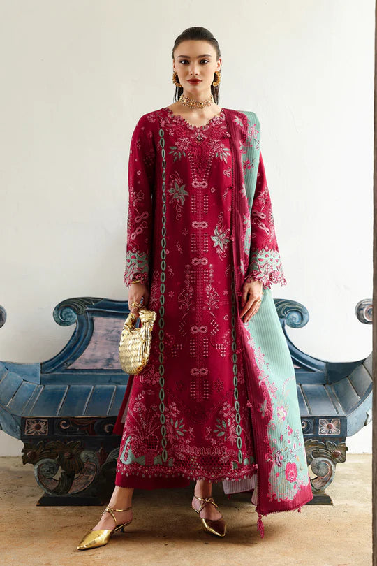 Qalamkar | Qline Linen 2025 | KL-12 ROOHI - House of Ayeza