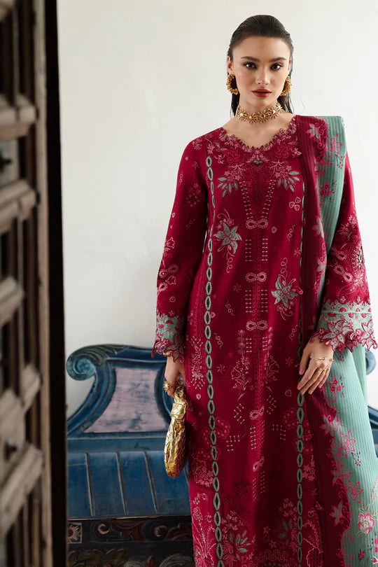 Qalamkar | Qline Linen 2025 | KL-12 ROOHI - House of Ayeza