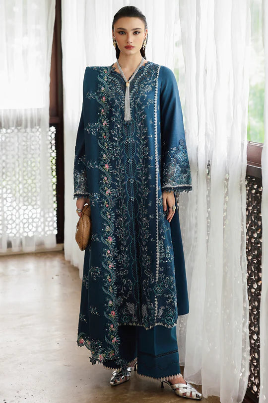 Qalamkar | Qline Linen 2025 | KL-05 LUSH - House of Ayeza