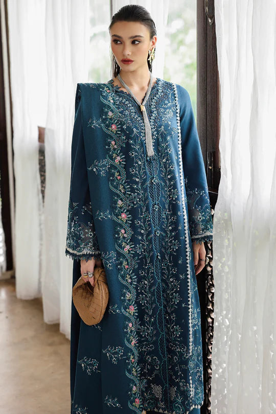 Qalamkar | Qline Linen 2025 | KL-05 LUSH - House of Ayeza