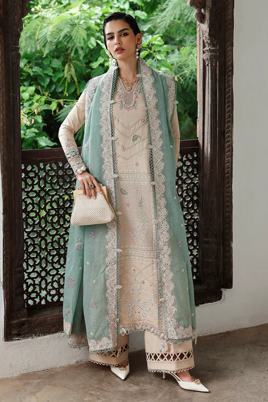 Qalamkar | Qline Linen 2025 | KL-07 WHISPER - House of Ayeza