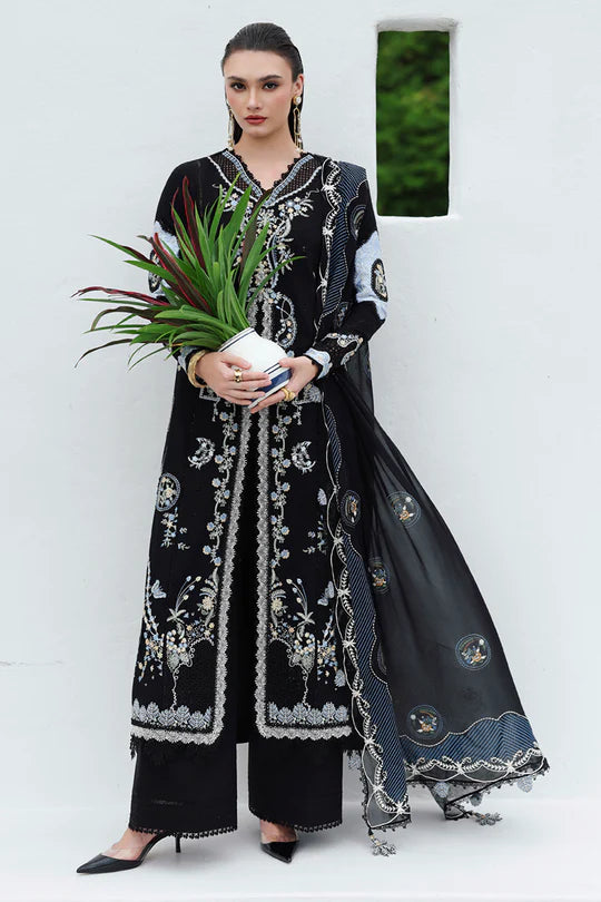 Qalamkar | Qline Linen 2025 | KL-09 ZYRA - House of Ayeza